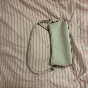 Kate Spade White Leather Shoulder Bag